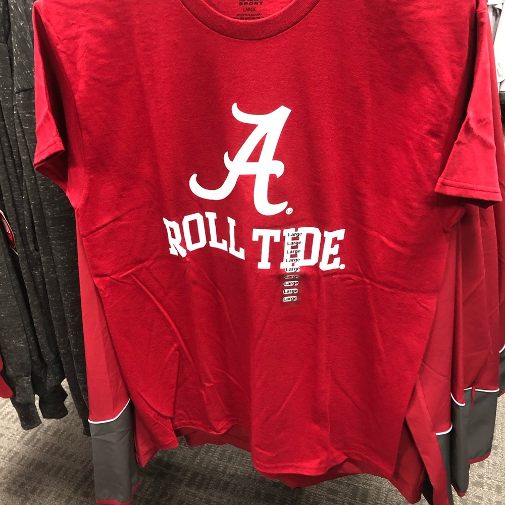 Red Alabama Roll Tide T-Shirt